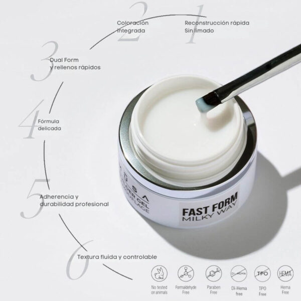 GEL BUILDER FAST FORM ® MILKY WAY