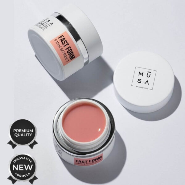 GEL BUILDER FAST FORM® ROSA