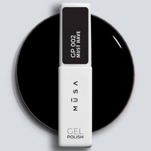 ESMALTE SEMIPERMANENTE 002 MUST HAVE - NEGRO
