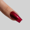 ESMALTE SEMIPERMANENTE 020 SUNSET - ROJO AMARANTO CON MICROGLITTER