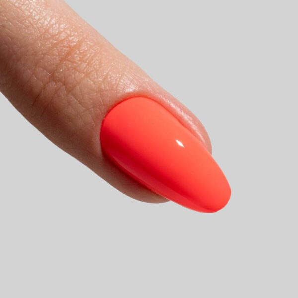 ESMALTE SEMIPERMANENTE 043 RIO - NARANJA INTENSO FLUOR