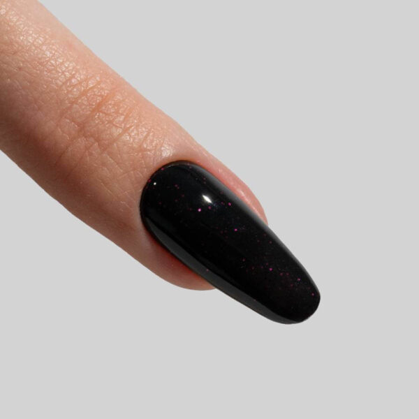 ESMALTE SEMIPERMENTE 050 BACKSTAGE - ROUGE NOIR GLITTER