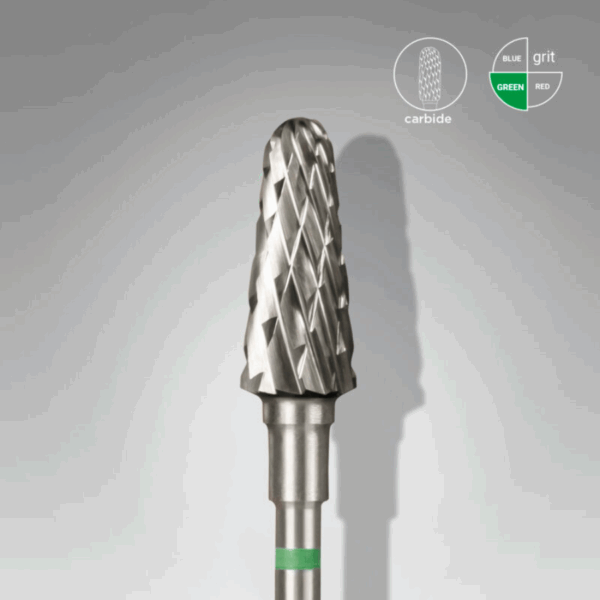 Fresa-de-Carburo-Cono-Truncado-Verde-6-mm FRESA DE CARBONO CONO TRUNCADO VERDE 6 MM