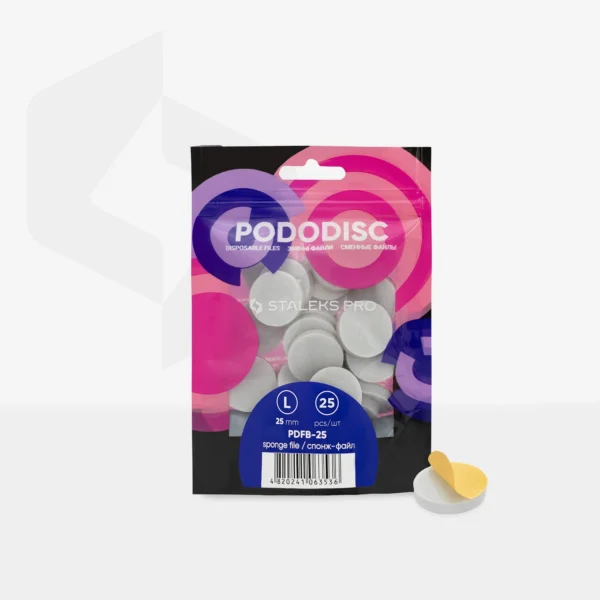 Staleks-Recambio-esponja-Pododisc-L-25-mm.-25-ud.-_-2-1 RECAMBIO ESPONJA PODODISC M (20 MM) (25 UD) STALEKS