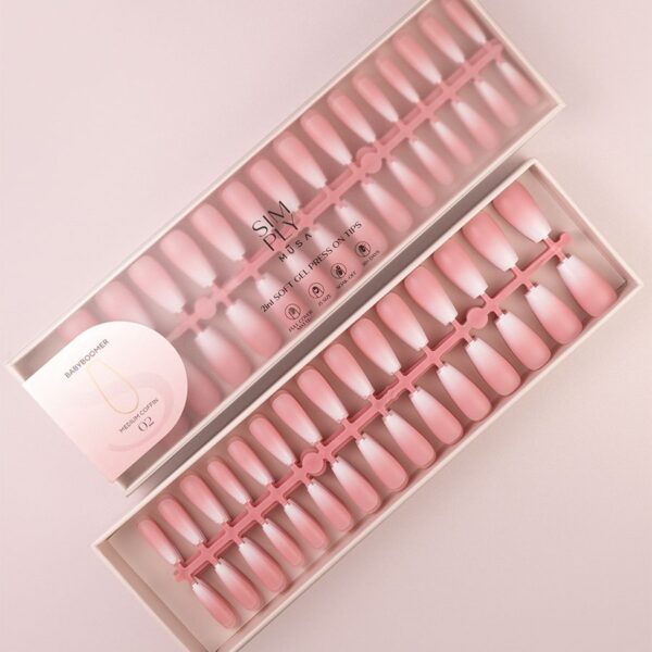 TIPS SOFT GEL BABY BOOMER COFFIN MEDIA PINK