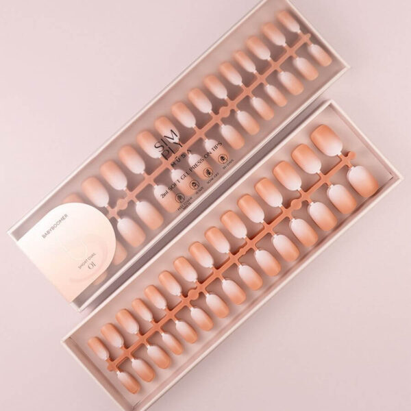 TIPS SOFT GEL BABY BOOMER OVAL CORTA NUDE