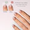 TIPS SOFT GEL BABY BOOMER OVAL CORTA NUDE