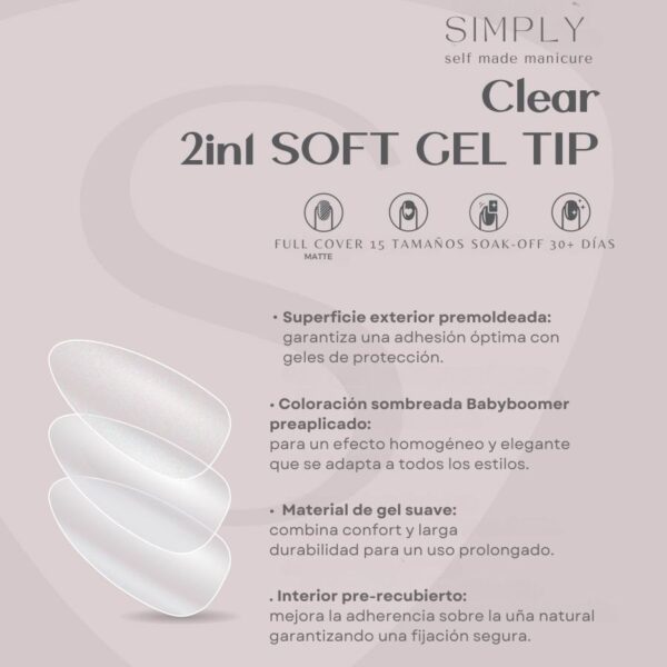 Tips-soft-gel-press-on-clear-medium-almond-simply-musa-nails-2 TIPS SOFT GEL CLEAR ALMENDRA MEDIA