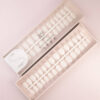 TIPS SOFT GEL CLEAR CUADRADA REDONDEADA CORTA