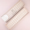 TIPS SOFT GEL CLEAR COFFIN CORTA