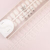 TIPS SOFT GEL CLEAR OVAL CORTA
