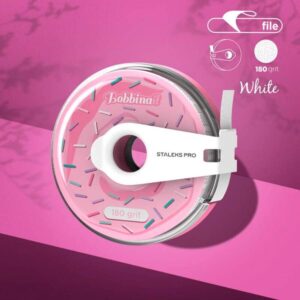 donut-lima-desechable-adhesiva-grano-at-180w-staleks-pro STALEKS DONUTS CON LIMA DESECHABLE ADHESIVA