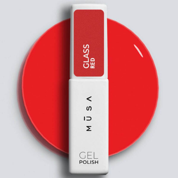 ESMALTE SEMIPERMANENTE GLASS ROJO