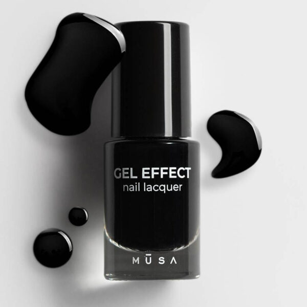 ESMALTE EFECTO GEL NEGRO