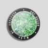 FLAKES GLITTER GREEN GOLD 322