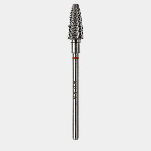 FRESA DE CARBONO CONO 34 ROJA