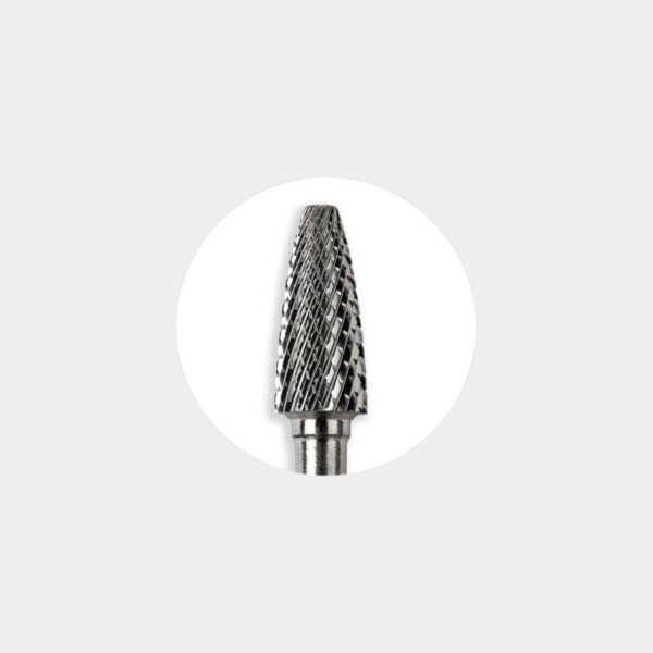 FRESA DE CARBONO CONO 34 ROJA