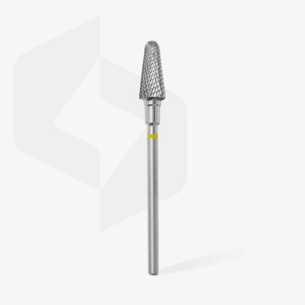 FRESA DE CARBURO CONO TRUNCADO AMARILLA 6MM