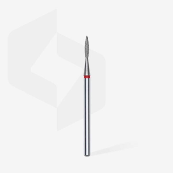 FRESA DE DIAMANTE LLAMA AFILADA ROJA 1.6MM