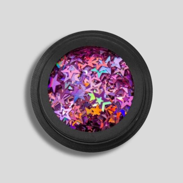 HOLO STAR FUCSIA