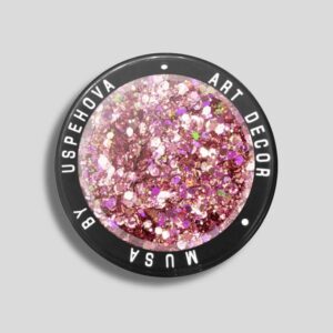 kosmos-rosa-pink-brillantina-glitter-nail-art-unas-musa-nails KOSMOS ROSA