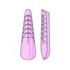 moldes-guias-dual-form-almendra-moderna-francesa-150-moldes-musa-nails DUAL FORM ALMENDRA FRANCESA MODERNA FRANCESA