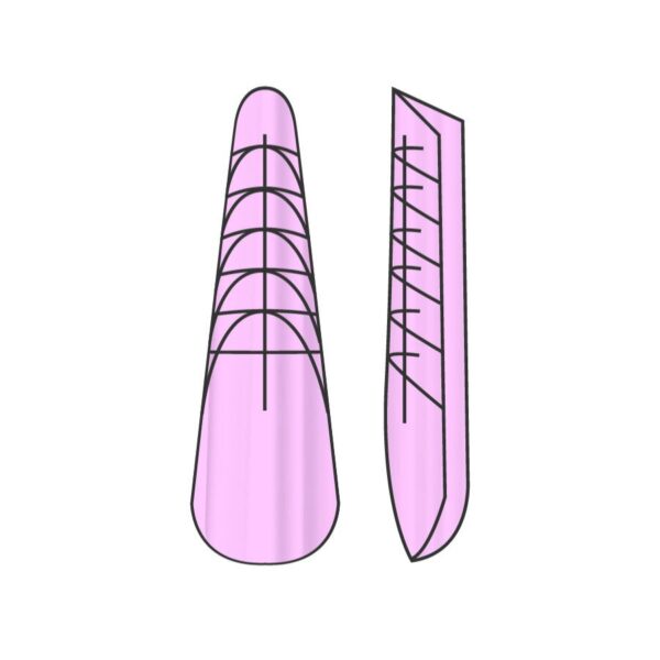 moldes-guias-dual-form-almendra-moderna-francesa-150-moldes-musa-nails DUAL FORM ALMENDRA FRANCESA MODERNA FRANCESA