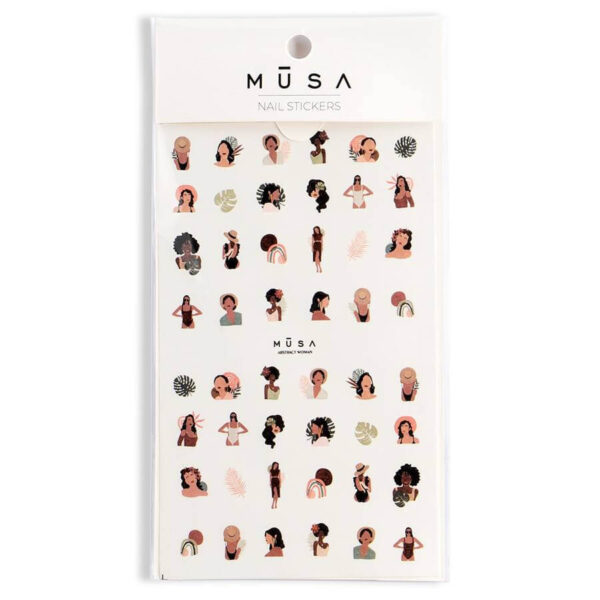 nail-stickers-abstract-woman-mujeres-boho-nail-art-musa-nails (1) NAIL STICKERS ABSTRACTAL WOMAN (AL AGUA)