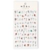 NAILS STICKERS LINEART