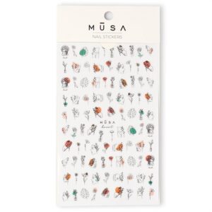 NAILS STICKERS LINEART