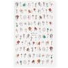NAILS STICKERS LINEART