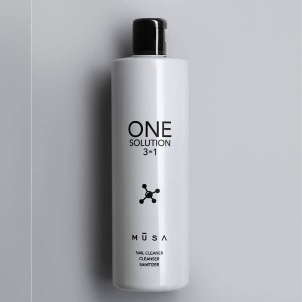 one-solution-limpiador-higienizante-unas-musa-nails-500ml ONE SOLUTION 3 EN 1