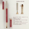 pincel-doble-acryge-oval-8-mm-espatula-tapa-magmetica PINCEL OVAL 8 ACRYGEL