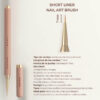 PINCEL NAIL ART SHORT LINER