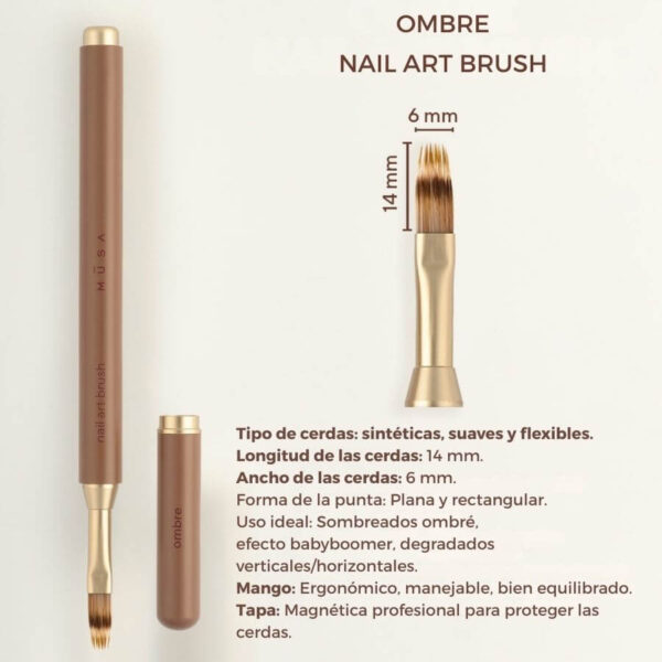 PINCEL NAIL ART OMBRE