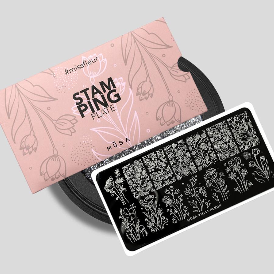 placa-stamping-miss-fleur-flores-nail-art-calidad-acero-musa-nails PLACA STAMPING MISS FLEUR