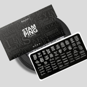 PLACA STAMPING STYLISH