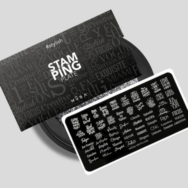 PLACA STAMPING STYLISH