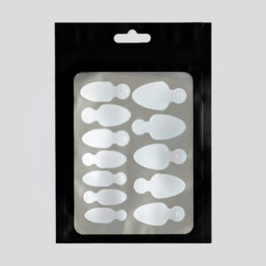 PLANTILLAS SILICONA FRANCESA OVAL LARGA PARA DUAL FORM
