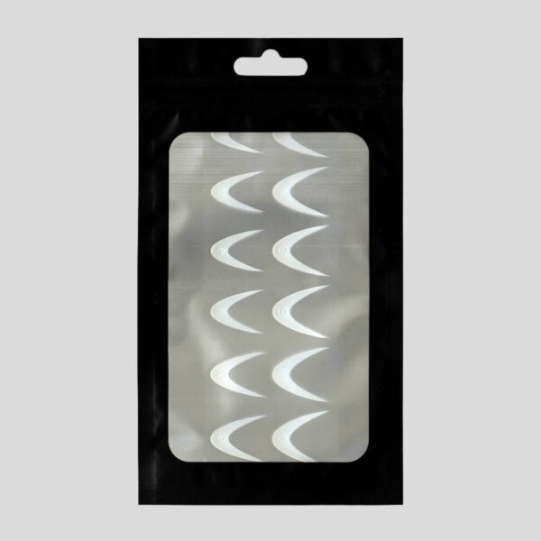 plantillas-silicona-sse03-una-almendra-francesa-doble-dual-form-24ud-musa-nails PLANTILLAS SILICONA FRANCESA DOBLE PARA DUAL FORM