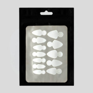 PLANTILLAS SILICONA FRANCESA CORTA ALMENDRA PARA DUAL FORM