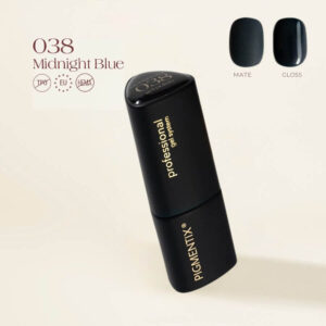 PIGMENTIX ® ESMALTE SEMIPERMANENTE MIDNIGHT BLUE 038 - AZUL MEDIANOCHE