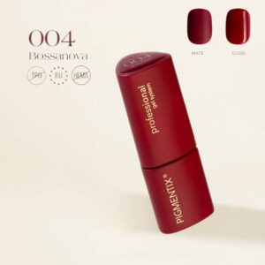 PIGMENTIX ® ESMALTE SEMIPERMANENTE BOSSANOVA 004 - BORGOÑA OSCURO