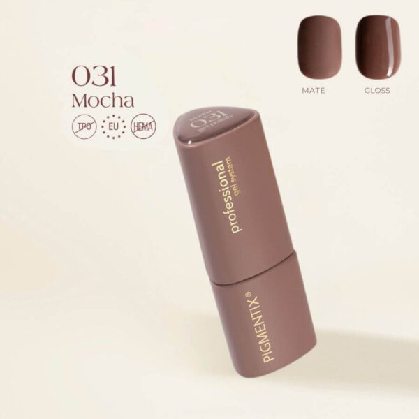PIGMENTIX ® ESMALTE SEMIPERMANENTE MOCHA 031 - MOKA