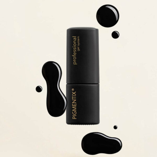 semipermanente-pigmentix-negro-8-ml-musa-mano-esmalte-manchas PIGMENTIX ® ESMALTE SEMIPERMANENTE PURE NOIR 001 - NEGRO INTENSO
