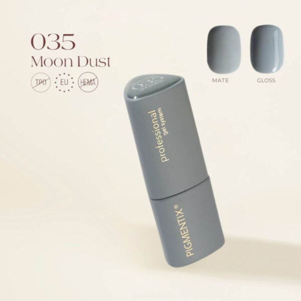 PIGMENTIX ® ESMALTE SEMIPERMANENTE MOON DUST 035 - POLVO DE LUNA