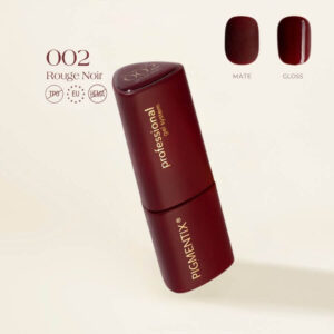 PIGMENTIX ® ESMALTE SEMIPERMANENTE ROUGE NOIR 002 - ROJO OSCURO