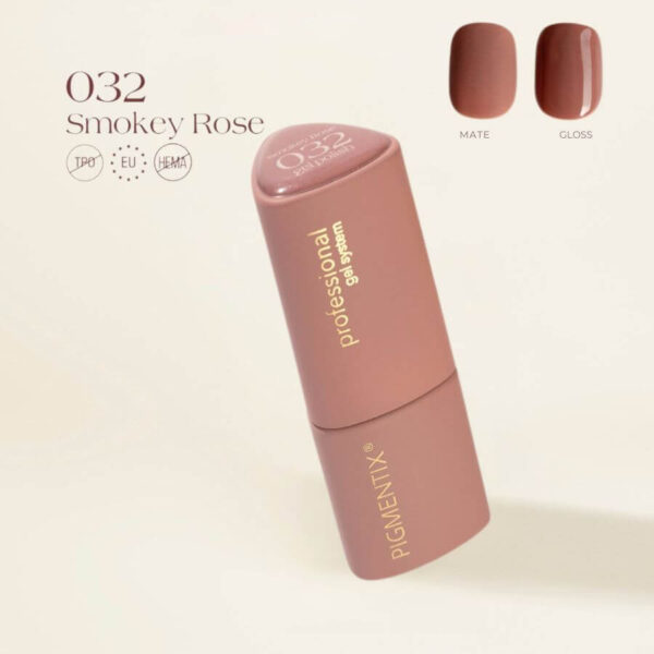 PIGMENTIX ® ESMALTE SEMIPERMANENTE SMOKEY ROSE 032 - ROSA AHUMADO