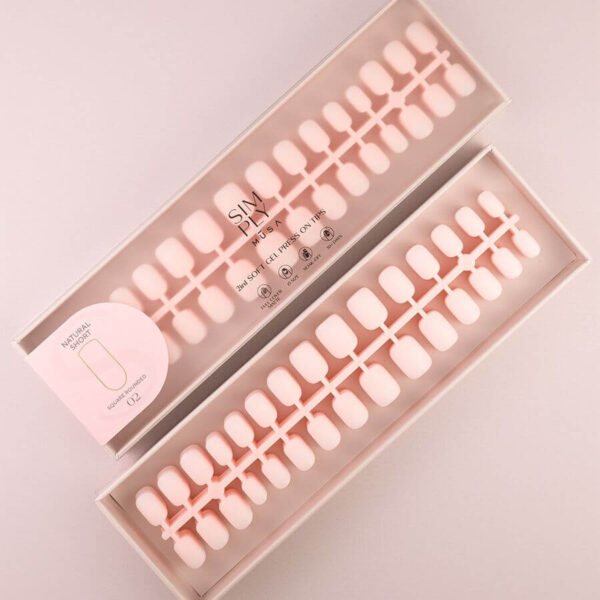 tips-soft-gel-cuadrada-redondeada-corta-02-blush-simply-musa-1 TIPS SOFT GEL NATURAL CUADRADA REDONDEADA CORTA BLUSH