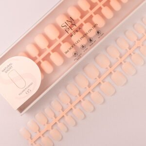 tips-soft-gel-cuadrada-redondeada-corta-05-peach-pink-simply-musa TIPS SOFT GEL NATURAL CUADRADA REDONDEADA CORTA PEACH PINK
